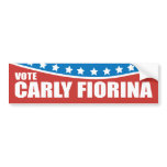 Carly Fiorina 2010 Bumper Sticker