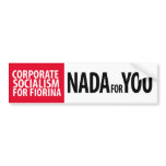 Carly Fiorina for US Senate? Bumper Sticker