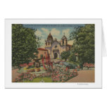 Carmel, CA - mission São Carlos De Borromeo Cartes De Vœux