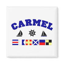 Carmel Refrigerator Magnet