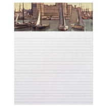 Carnarvon Castle Vintage Photo Personalized Letterhead