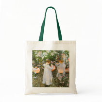 Carnation, Lily, Lily, Rose by John Singer Sargent Canvas Bag