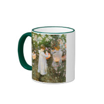 Carnation, Lily, Lily, Rose by John Singer Sargent Mugs