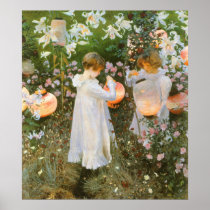 Carnation, Lily, Lily, Rose by John Singer Sargent