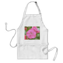 Carnation Pink Sweet Williams Aprons