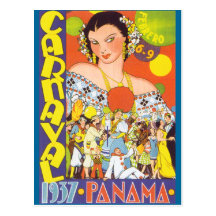 Carnaval in Panama Postcards