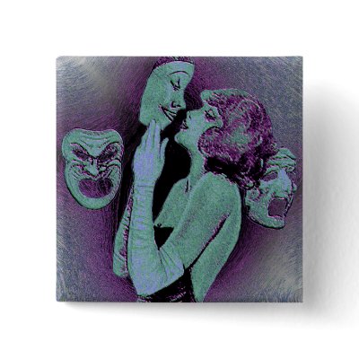 Carnevale Lovers Button by Jaenne