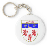 Carney Coat of Arms/Family Crest Key Chains
