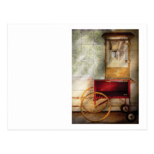 Carnie - The popcorn cart Postcards