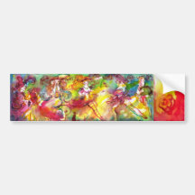 CARNIVAL BALLET / Venetian Masquerade,Dance,Music Bumper Sticker