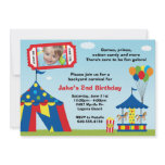 Carnival Birthday Party Invitation