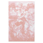CARNIVAL DANCE ,soft antique pink white
