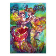 CARNIVAL DANCE / Venetian Masquerade Ball Cards