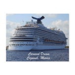 Carnival Dream Postcard