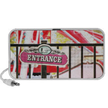 Carnival Entrance Sign Doodle Speaker