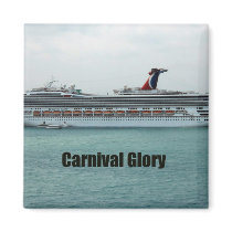 Carnival Glory Fridge Magnets