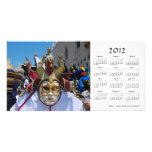 Carnival mask 2012 Calendar Photo Card