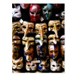 Carnival Masks Postcards