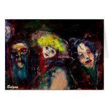 CARNIVAL NIGHT IN VENICE Venetian Masquerade Masks Greeting Cards