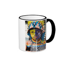 carnival paint mug