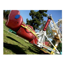 Carnival Ride Post Card