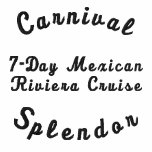 Carnival, Splendour embroidered shirts