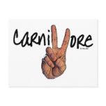 Carnivores Win! Post Card