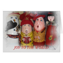 CAROLERS GREETING CARDS
