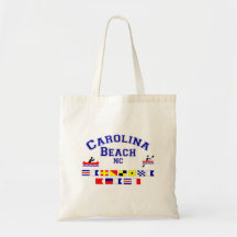 Carolina Beach NC Signal Flags Bags