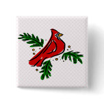 Carolina Cardinal buttons