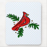 Carolina Cardinal Mouse Mats