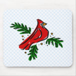 Carolina Cardinal Mouse Pad