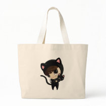 Caroline and Candy the Cats Bags