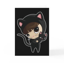Caroline and Candy the Cats Cards