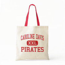 Caroline Davis - Pirates - Middle - San Jose Tote Bags