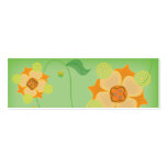 Carol's Flowers bookmark business cards