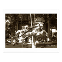 Carousel 14 Postcard
