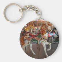 Carousel Horse,2 Keychains