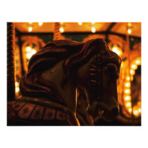 Carousel Horse at Night ~ Murder Mystery Party INV Custom Announcements