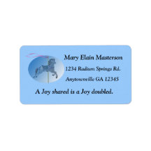 Carousel Horse Fun Custom Address Label