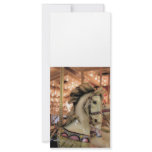 carousel horse customized rack card