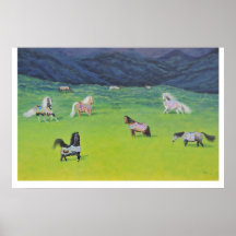Carousel Horse Retirement Posters