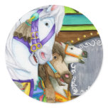 Carousel Horse Sticker