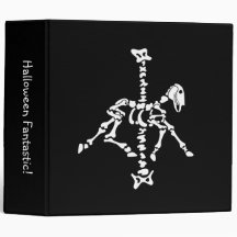 Carousel Horse Triad of Bones Vinyl Binders