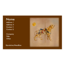Carousel Lion Business Card
