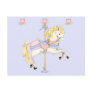Carousel Pony Postcard