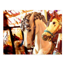 carousel postcard
