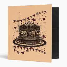 Carousel Vinyl Binders