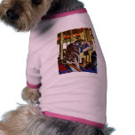 Carousels Horses Rides Amusement Parks Pet Tee Shirt