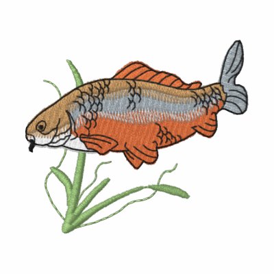 Carp Embroidered Polo Shirt by ZazzleEmbroidery